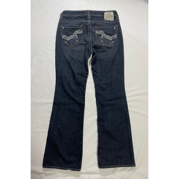 Big Star Maddie Mid Rise Bootcut Jeans Dark Wash Women’s 27R Fits 6–7 - Picture 2 of 16